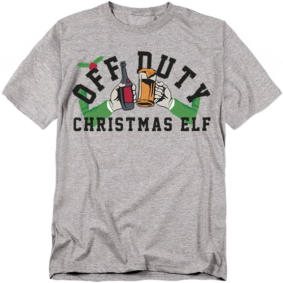 Generic: Christmas T-Shirt Off Duty Christmas Elf Unisex Graphic Tee For Men & Women