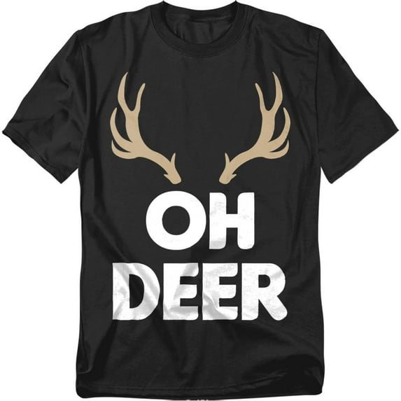 Generic: Christmas T-Shirt Oh Deer It'S Christmas Unisex Graphic Tee For Men & Women