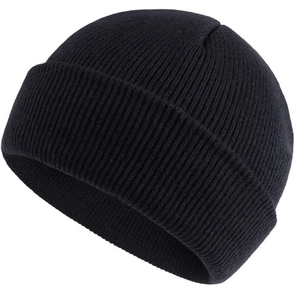Generic Classic Winter Knit Kids Hat Skull Cap for Toddler Boys Fisherman Beanie