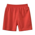 thumbnail image 1 of Generic Clearance Baby Pants Summer Toddler Boy Sweat Shorts Solid Color Shorts Casual Outwear Fashion for Children Boys Youth Clothing(5-6 Years,Red), 1 of 3