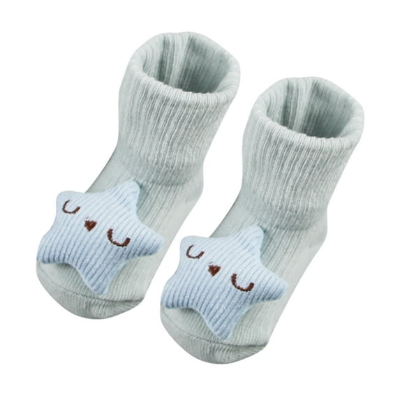 Generic Clearance Children Socks Boys Cute Cartoon Baby Socks Floor Crawling Babys Socks for Personality Vintage Leisure Classic(6-12 Months,C)