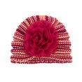 thumbnail image 1 of Generic Clearance Children's Fashion Caps Toddler Baby Boys Girls Knitted Cap Flower Multicolor Headwear Warm Beanie Elastics Turban Hat for Travel Hiking Christmas(,F), 1 of 1