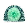 thumbnail image 1 of Generic Clearance Children's Fashion Caps Toddler Baby Boys Girls Knitted Cap Flower Multicolor Headwear Warm Beanie Elastics Turban Hat for Travel Hiking Christmas(,B), 1 of 1