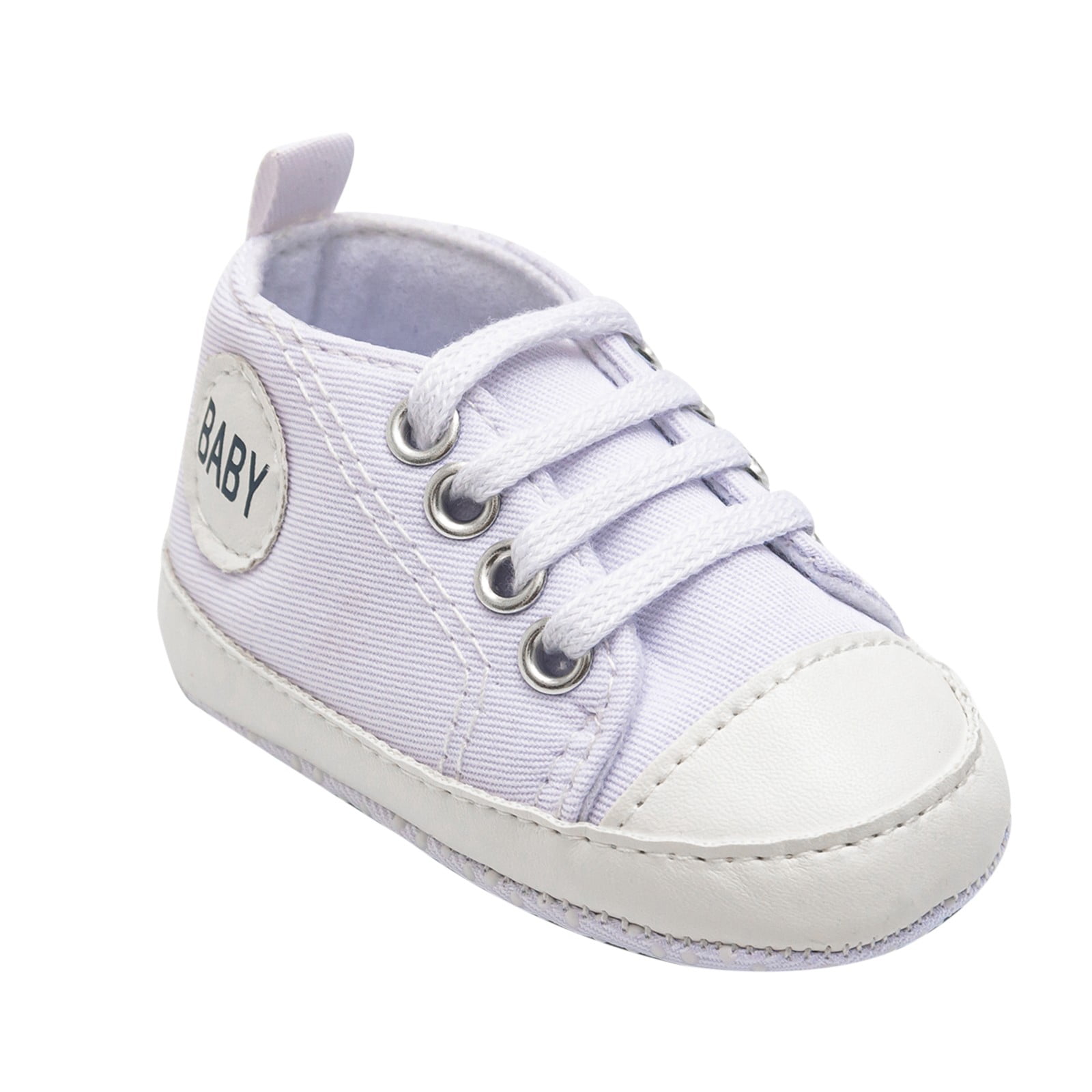 Generic Clearance Children's Outfits Soft Sole Baby Toddler Shoes Baby Indoor Shoes 9 Colors Available for Fall Winter Casual Soft Comfortable Clothing(12-18 Months,White)