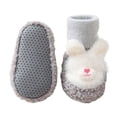 thumbnail image 1 of Generic Clearance Children's Shoes Winter Toddler Boys Girls Baby Soft Sole Slip On Shoes Cute Animal Decoration Warm for Casual Non Slip Breathable Shoe ﻿(0-6 Months,Gray), 1 of 3