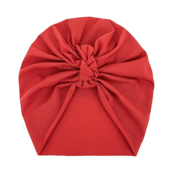 Generic Clearance Children's Sun Caps Toddler Baby Boys Girls Solid Knotted Knitted Cap Bowknot Elastics Turban Hat for Travel Hiking Christmas(,I)