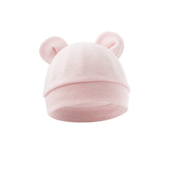 Generic Clearance Girls Hats Winter Baby Bear Ears Caps Baby Boy Girl Toddler Hat for Fashion Casual Adjustable Caps(,PK1)
