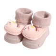thumbnail image 1 of Generic Clearance Girls Socks Ankle Baby Winter Socks Glue Dispensing Floor Socks Floor Crawling Socks for Personality Vintage Leisure Classic(0-12 Months,B), 1 of 7