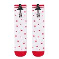 thumbnail image 1 of Generic Clearance Kids Socks Girls Boy Knee High Cartoon Socks Toddler Kid Unisex Warm Thick Cotton Socks Santa Christmas Socks Long Stockings for Personality Leisure (One Size,White), 1 of 4
