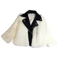 thumbnail image 1 of Generic Toddler Snow Wear Kids Girls Coat Winter Windproof Thicken Coat Long Sleeve Jacket Child Warm Button Outerwear 2-12 Years(White,6-7 Years), 1 of 3
