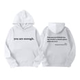 thumbnail image 1 of Generic Toddler Girls Boys Hoodies Children Funny 3D Novelty Pullover Sweatshirt Xmas Teen Boy Gifts Black White Galaxy Hoodie Autumn Winter Clothes for Home Outdoor Indoor（7-8 Years White）, 1 of 8