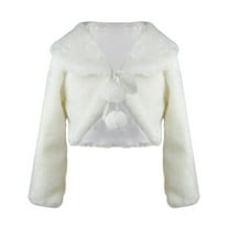 Generic Coat Winter Windproof Cloak Cute Soild Warm Toddler Baby Cape Girls Girls Coat&jacket Windproof Plush Outwear