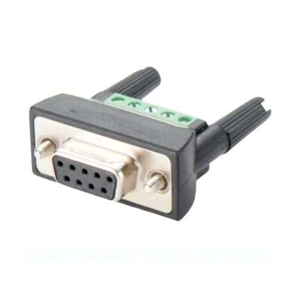 Generic Compatible With MOXA Mini DB9F-to-TB DB9 Female to Soldless Terminal Block Adapter D Sub 9Pin to Srew Terminal Block Serial