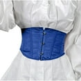 thumbnail image 1 of Generic Corset Steel Boned Corset Womens Underbust Waspie Corset Heavy Duty Cincher Short Torso Corset, 1 of 5