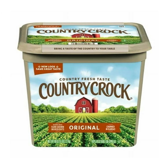 Generic Country Crock Vegetable Oil Spread Tub, Original 5 LB