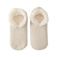 thumbnail image 1 of Generic Cozy Coral Sleep Socks For Women With Plush Lining Women's Winter Super Thick Couple's Home Short Shoes And Socks Lamb's Wool Warm Plush Floor Socks, 1 of 3