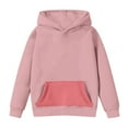 thumbnail image 1 of Generic Cute Hoodies for Girls Oversized Long Sleeve Hooded Pullover Kids Fashion Teen Girls Casual Fall Sweatshirt Trendy 2024 Trendy Clothes(11-12 Years,PK2), 1 of 8