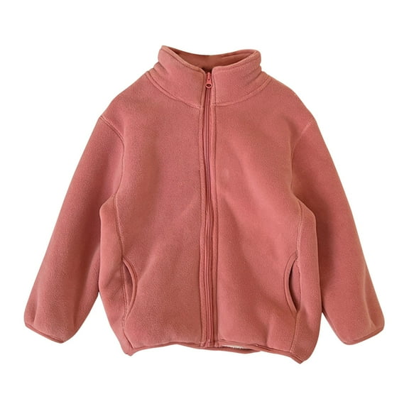 Generic Children's Jackets Lightweight Winter Coat for Baby Boys Girls Jacket Toddler Clothes for Cute Casual Comfortable Hoodies  (3-4 Years,Pink)