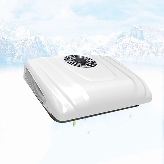 Generic DC 24V Air Conditioner for Aspligo, Electric Parking A/C Unit with Scroll Compressor, Fast Cooling for Trucks, RVs, Trailers, Buses, Camper Vans