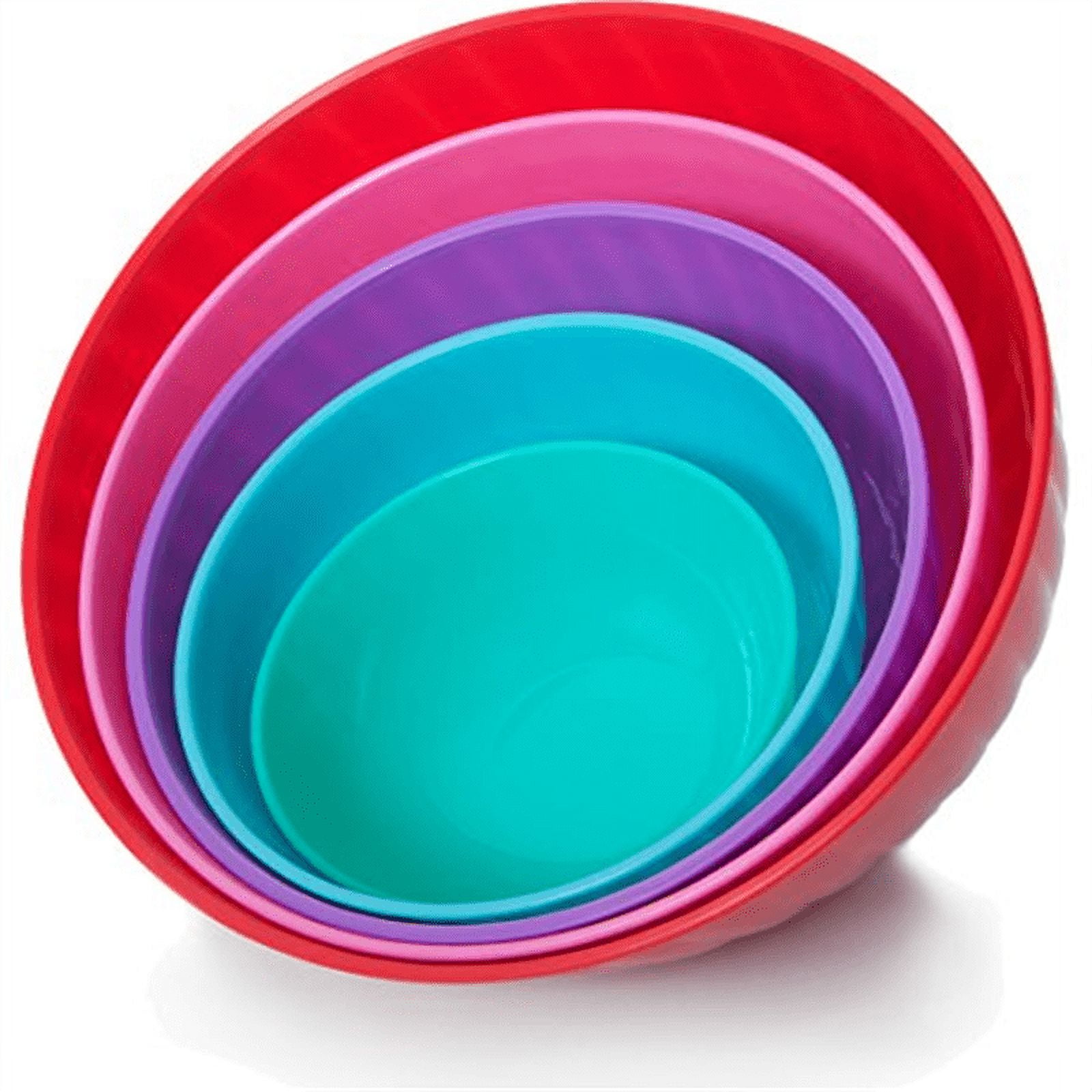 Generic DIS8804 10 Piece Bowl and Lid Set Multicolor