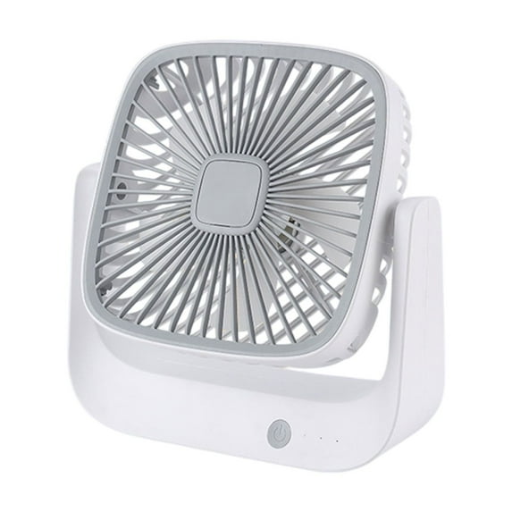 Generic Desk Fan 4 Speeds Stronger Cooling Airflow Portable Small Fan Rechargeable Ultra Quiet Personal Mini Fan for Office,Bedroom,Home Kitchen Outdoor Activities