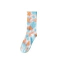 thumbnail image 1 of Generic Edgy Women'S Breathable Mid-Ankle Socks Adult Fall And Winter New Tie Dye Mid Calf Socks Couple Socks Street Personality Hop Skateboarding Socks, 1 of 4