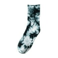 thumbnail image 1 of Generic Edgy Women'S Breathable Mid-Ankle Socks Adult Fall And Winter New Tie Dye Mid Calf Socks Couple Socks Street Personality Hop Skateboarding Socks, 1 of 4