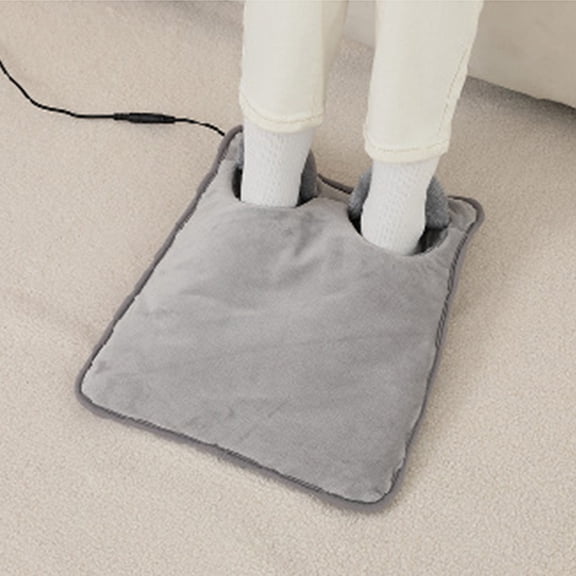 Generic Electric Foot Heating Pad Large Pocket Prevent Slip USB Power Supply Electric Heated Foot Warm Foot Heater Suitable for Heat at Home and Office
