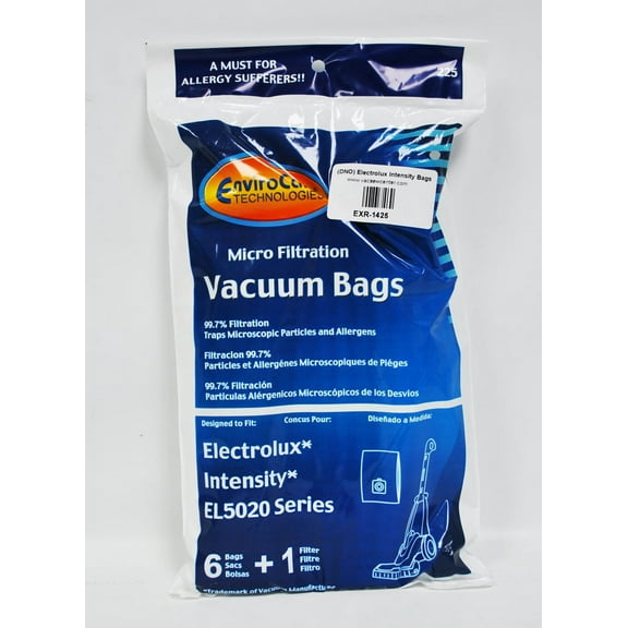 Generic Electrolux Intensity Model EL5020 Series Upright Vacuum Cleaner Bags