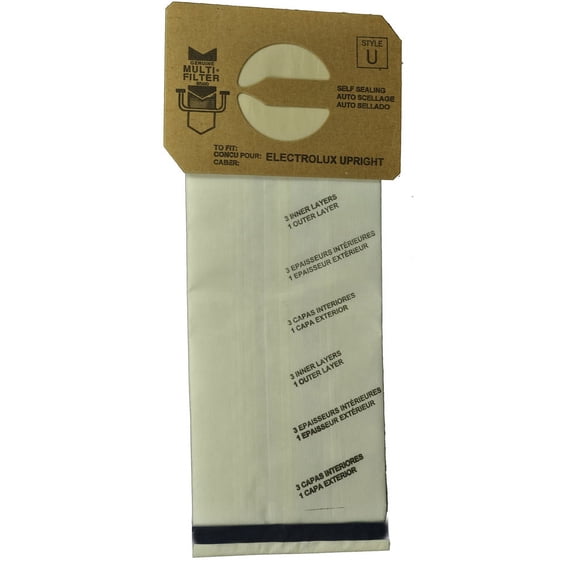 Generic Electrolux Style U Vacuum Cleaner Bags