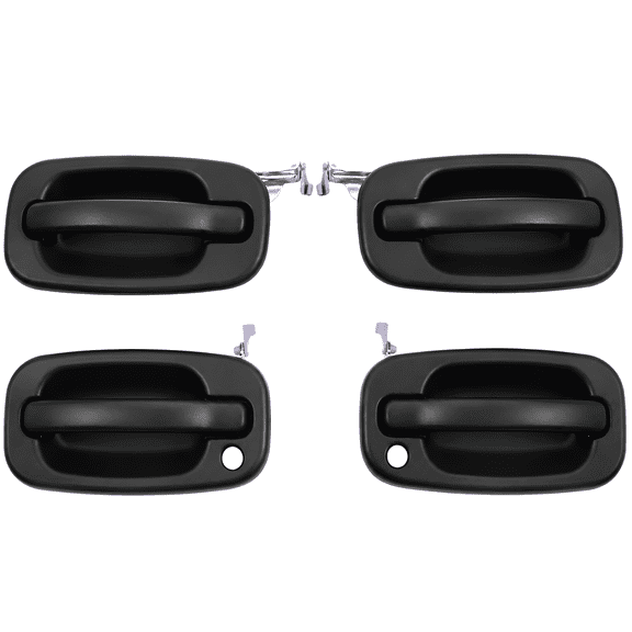 Generic Exterior Door Handle Set for 1999-2007 Chevy, GMC & Cadillac Trucks/SUVs, Front/Rear, 4-Piece