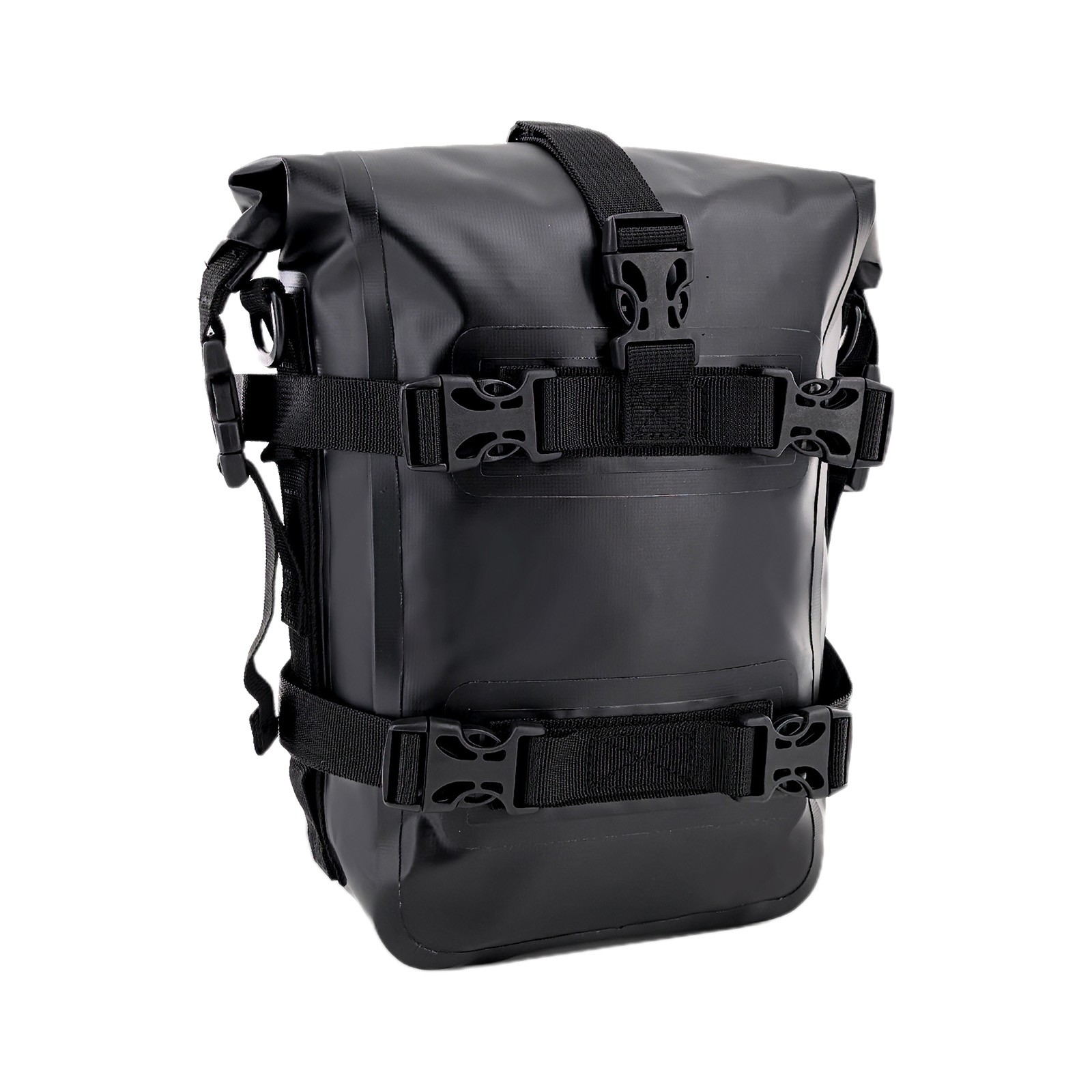Generic Fashion Casual Motorcycle Crash Bar Bag Waterproof Quick Release Universal Motorcycle Tail Bag Side Bag for Travel