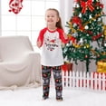 thumbnail image 1 of Generic Festive Family Pajama Sets Matching Christmas Family Pajamas Set Holiday Santa Claus 2Pcs PJS Set Christmas Pajamas for Family Matching PJ's Sets with Cute Pattern Tee and Pants, 1 of 7