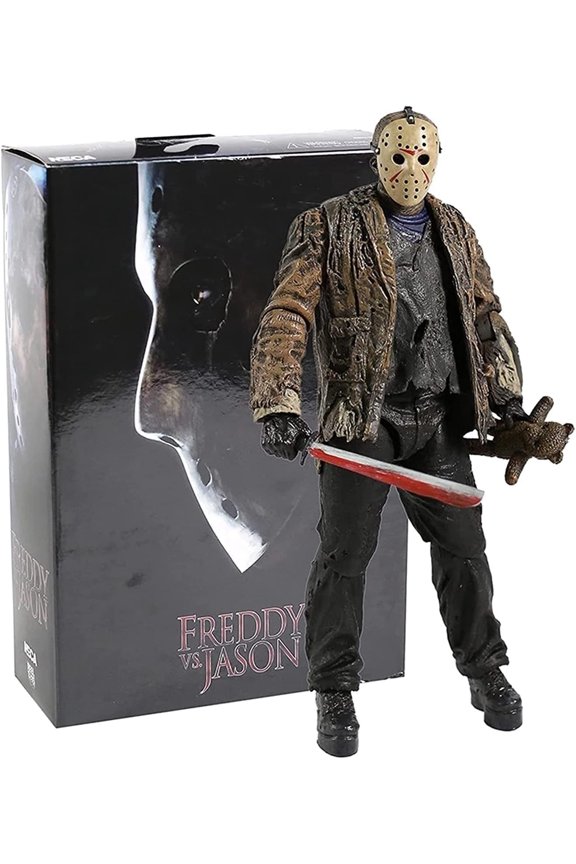 Freddy vs Jason: Ultimate Jason-7 Inches Horror Action Figure