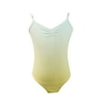 thumbnail image 1 of Generic Girl Vibrant Color Gymnastics Leotard Dance Ballet High Cut Cami One-piece Bodysuit Kids Traning Dancewear for 2-18Years, 1 of 3