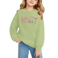 thumbnail image 1 of Generic Girls Back to School Cotton Sweatshirt Kids Crewneck Long Sleeve Third Grade Shirt Light Casual Walk Cute Preppy Pullover Top, 1 of 8