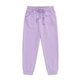 thumbnail image 1 of Generic Girls Boys Sweatpants Toddler Kids Solid Drawstring Elastic Waist Joggers Outdoor Active Pants Teen V𝐢ntage Athletic Pants, 1 of 8