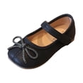 thumbnail image 1 of Generic Girls Casual Shoes Thick Sole Round Toe Buckle Dress Shoes Dance Stage Shoes Children Bowknot Girl Fall Boots Size 11, 1 of 4