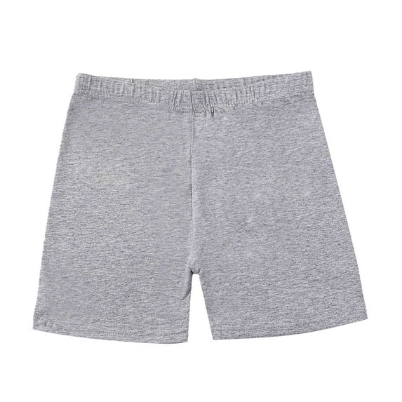 Generic Toddler Girl Colorful Cotton New Boxer Shorts for Girls Children's Candy Color Anti Slip Shorts for Leggings Outdoor Classic Comfortable(8-9 Years,Grey)