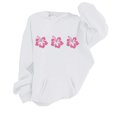 thumbnail image 1 of Generic Girls Fall Flower Stamping Hoodie Casual Hundred Padded Sweatshirt Comfortable Autumn Winter Clothes for Holiday Christmas Party（6-7 Years White）, 1 of 4