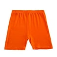 thumbnail image 1 of Generic Girls' Shorts Kids' Candy Color Anti Slip Shorts Pants Baby Multicolor Rainbow Medium and Large Children's Shorts(7-8 Years,Orange), 1 of 3