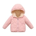 thumbnail image 1 of Generic Girls' Windproof Hooded Down Jacket For Fall And Winter Baby Girls Winter Coats Toddler Outerwear Snow Jackets Boys Warm Clothes Thick Wool Down Warm Jackets, 1 of 7