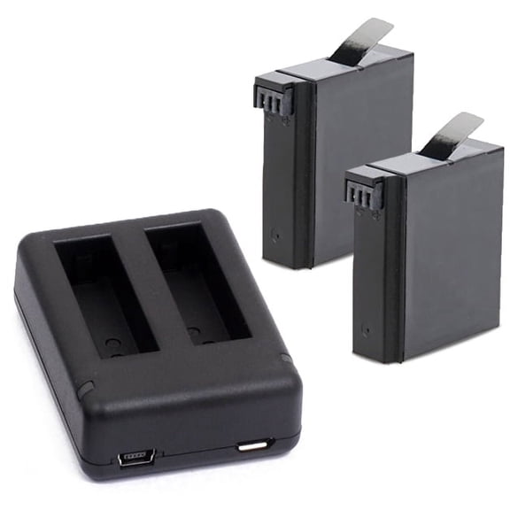 Generic GoPro HERO4 Dual Battery Charger and 2x HERO4 Batteries Bundle