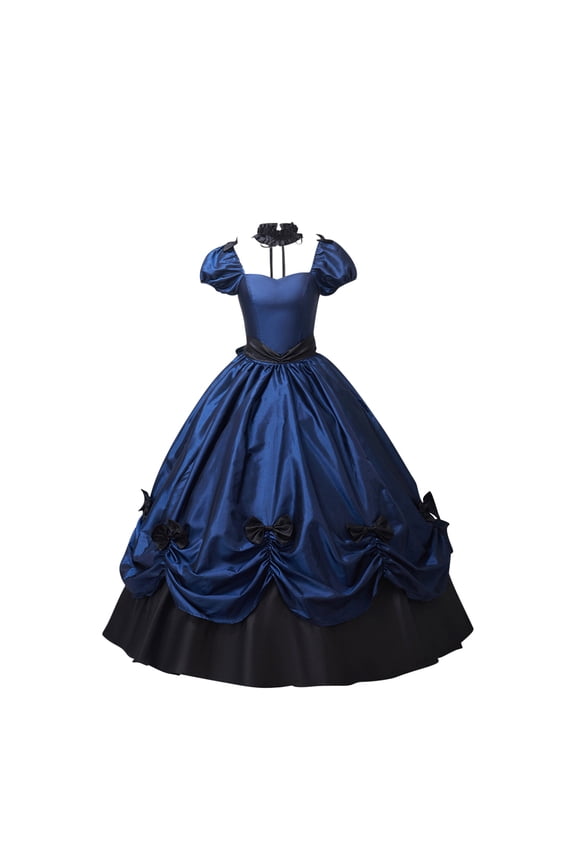 Gothic Southern Belle Victorian Dress Marie Antoinette Wedding Dress Ball Gown Rococo Masquerade Prom Dress