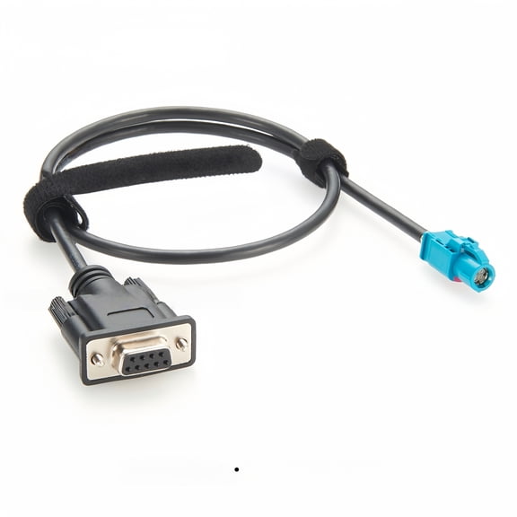 Generic HSD 4 Pin Z Code D4K10A-1D5A5-Z to DB9 RS232 Automotive BroadR-Reach Ethernet Diagnostic Cable CAN Bus Testing Cable