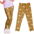 thumbnail image 1 of Generic Halloween Printed Girls' Leggings High Stretch Tights Toddlers Outdoor Sports Trousers 3-10Y Children'S Casual Nine-Point Cartoon Leggings Toddler Cable Knit Leggings, 1 of 6