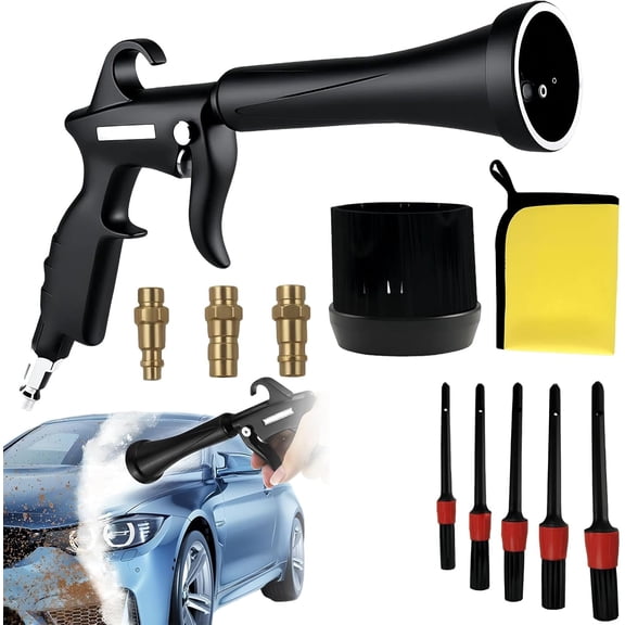 Generic High Pressure Air Blow Gun for Car Interior Cleaning Detailing