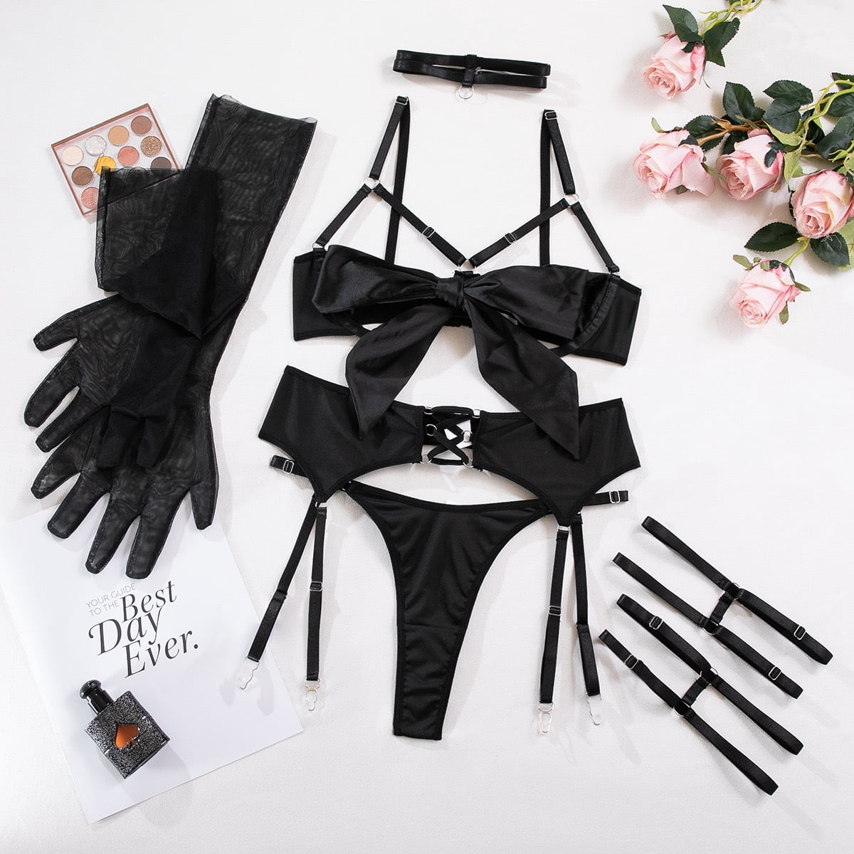 High quality sexy lingerie two-piece set main image 1