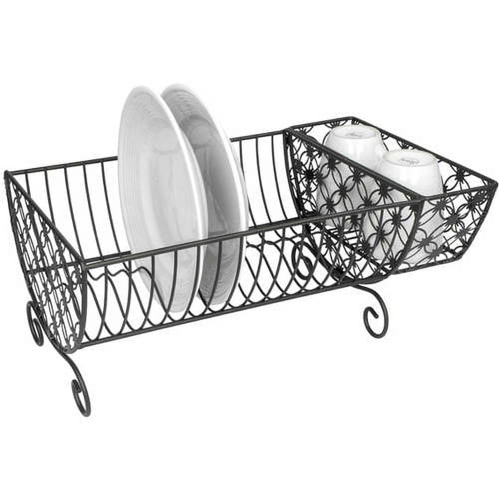 Home Basics 3-Piece Turquoise Dish Drainer Set DD47451 - The Home Depot