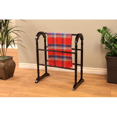 Generic Home Craft Quilt Rack, Espresso